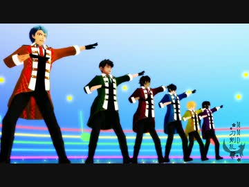 【MMD刀剣乱舞】厚樫山のアイドルのPVが届いたようです【お着替え】