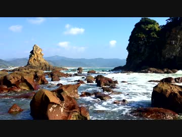 【自然音】 日南海岸　梅ケ浜② 【癒し系ＢＧＭ】