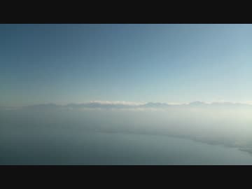 ANA313便　羽田空港発　富山空港行き　機窓微速度動画