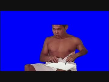 何かを書く先輩BB.mp4