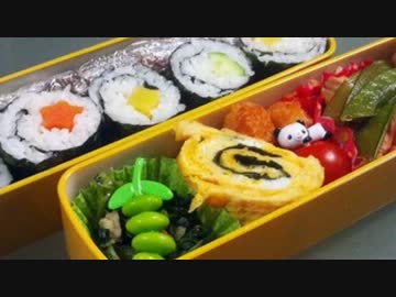 嫌がる娘に無理やり弁当を持たせてみた・和食