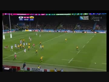 【完全ハイライト】ラグビーW杯準決 ワラビーズ（豪）×プーマーズ（亜）