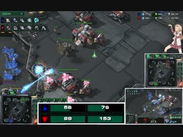 Starcraft2 万年GOLDテランの対戦動画 Part.8