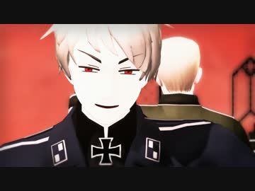 【APヘタリアMMD】普・独・英・米で疑心暗鬼