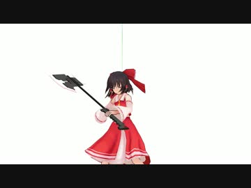 【MMD】投げる→キャッチのモーションがしたかった【練習】