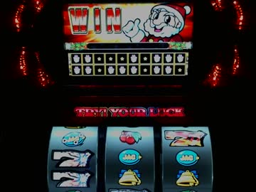 【回胴トナカイ】パチスロ　ハローサンタ　UMV　second