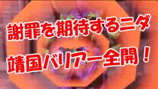 【謝罪を期待するニダ】 靖国バリアー全開！