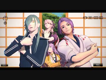 【MMD刀剣乱舞】青江と歌仙と+αでwanna be