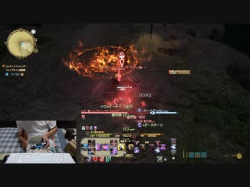 【リアル片手縛り】FF14 -リットアティン討伐戦-【暗黒ソロ】