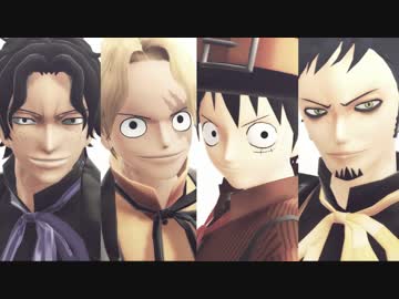 【MMDワンピ】Happy Halloween【ASLL】【ハロウィン】