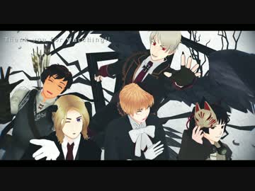 【APヘタリアMMD】 仮装で一騎当千 【悪友島国】