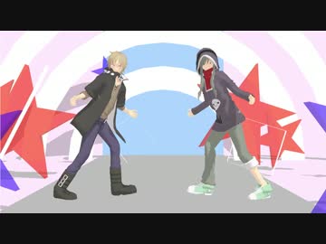 【MMDカゲプロ】No３とNo1に踊ってもらった【ハッピーシンセサイザ】