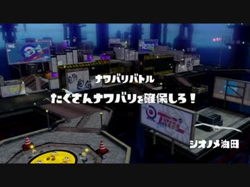 【実況】ナワバリバトルで勝ちたい【part7：第7回フェス】
