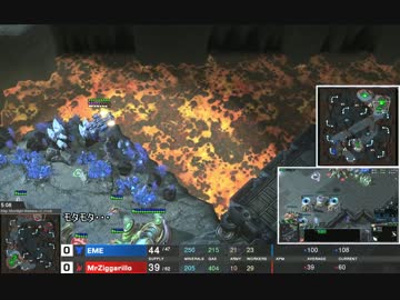 Starcraft2 万年GOLDテランの対戦動画 Part.10