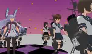 [MMD艦これ]吹雪型でHappy Halloween