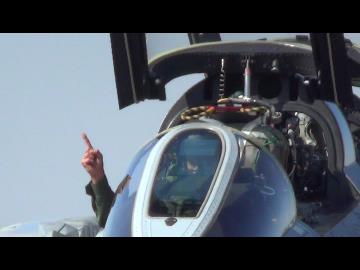 H27百里基地航空祭　F-４ファントム　デモスクランブル