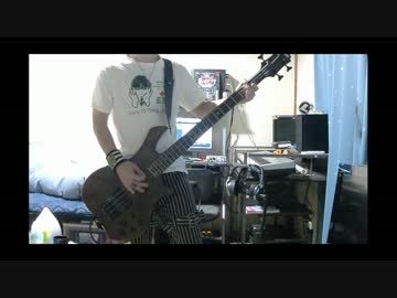 L'ArcのBlameのベースを心込めて弾いてみた☆