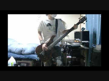 L'ArcのWhite Feathersのベースを心込めて弾いてみた☆