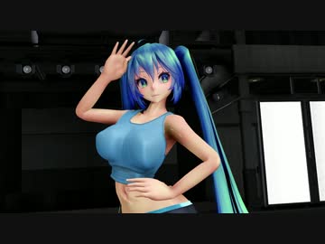 スポーツ着のミクさんでgirls
