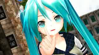 MMD 制服あぴミクで シューティングスター