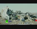 【エジプト】ロシア機墜落現場の映像【惨状】