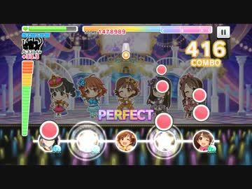 デレステ メドレー3曲 夢色ハーモニーmaster 回復無し 速度1 ニコニコ動画r18スマホ検索