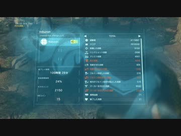 【MGO3】元GP1位スナイパーの奮闘記 part.14(前半)