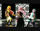 【MMD】ルカ&ミク&LilyでSTEP【三人娘】