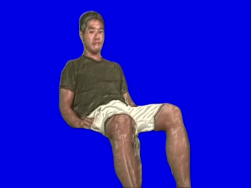 更にテカリが増した先輩.BB素材