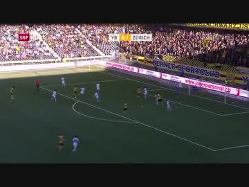 久保裕也1G：ヤング・ボーイズvsFCチューリッヒ（2015.11.01）