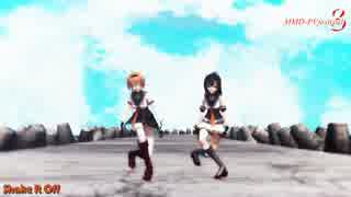 【MMD-PVF3】Shake_It_Off～艦これ・東方・ボカロ・UTAU・アイマス魔王～