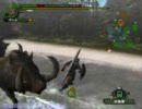 【MHF】ぶつくさ言いながらドスファンゴと死闘を繰り広げた　3/3