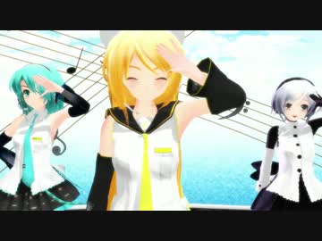 【配布】 『プラチナ』 in DANCEROID Ver 【MMD】