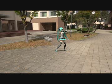 【実写合成】校内でみっくみくにしてやんよ♪