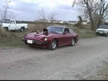 ガスタービンエンジンを搭載したフェアレディＺ（280ｚ）