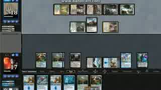 【MTG】テスト動画【青緑タイムワープ】