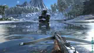 【ARK:Survival Evolved】　恐竜島サバイバル1頭目　【ゆっくり実況】