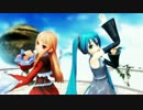 【MMD】レア様と初音ミクXSで「トゥインクル×トゥインクル」