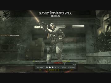 【PC版】ダメ子のへたれプレイ番外編 クレイモアラスキル【CoD:MW3】