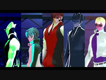 【血界MMD】ライブラのおにいさんたちにサングラスかけた結果【Daisuke】