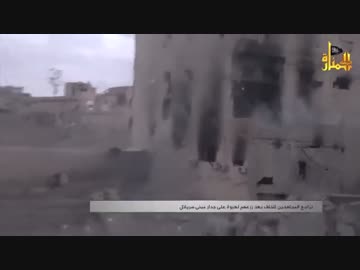 【アルヌスラ戦線】手に汗握る、迫力満点物凄い銃撃戦【シリア内戦】