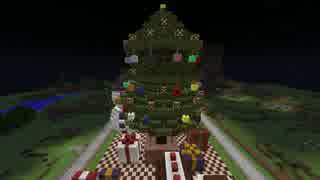 Minecraft クリスマスツリー