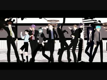 【MMD刀剣乱舞】1・2・3/着替え有【鶴 青 長 歌 燭 明 厚 一 石 鯰】