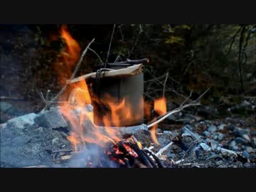 Bros. Bushcraft 06 「ナイフテストと昼飯作り」 【ブッシュクラフト】