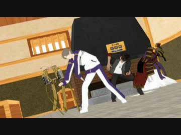 【MMD刀剣乱舞】暇を持つ小宮刀たち全力で他の刀剣の仕事を邪魔するだけ