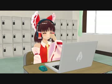 咳をする博麗霊夢.mp4