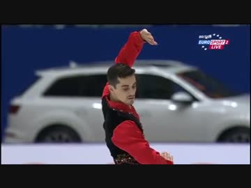 【British Eurosport】ハビエル・フェルナンデス 2015 中国杯 SP