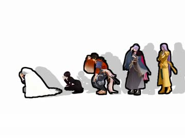 【MMD刀剣乱舞】 Hello × token 【初期刀組】