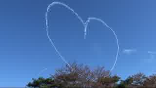 [入間航空祭2015] ブルーインパルスを稲荷山公園から撮影