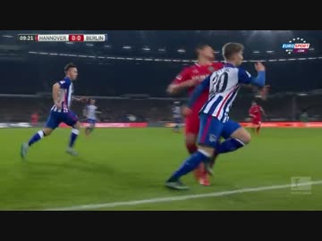 【実質清武＆事実清武】ハノーファー×ヘルタ　【アシスト原口】